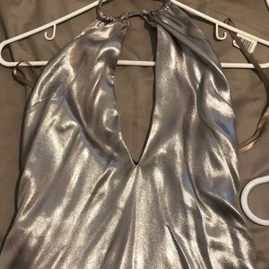 Nastygal pewter dress